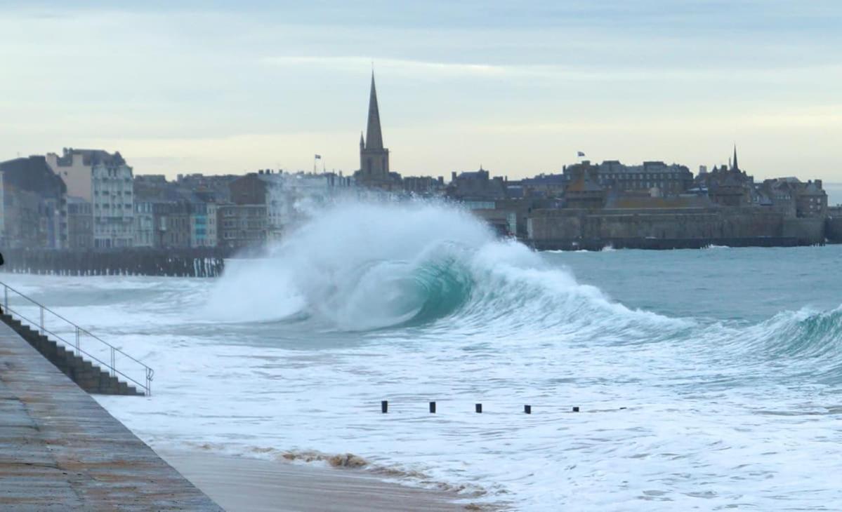 Plage-Sillon-Thalasso-Intra Muros Saint-Malo Luaran gambar