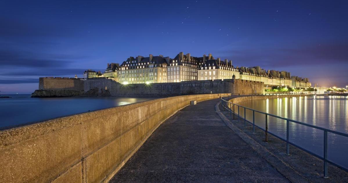 Plage-Sillon-Thalasso-Intra Muros Saint-Malo Luaran gambar